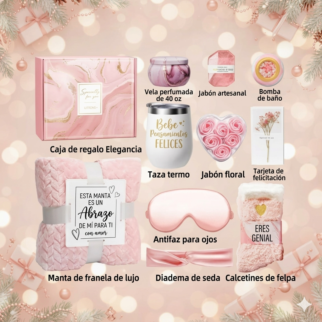 Kit Spa Cuidado Personal Regalo Mujer.