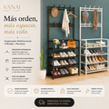 Organizador Multifuncional 4 Niveles | Zapatero y Perchero Premium