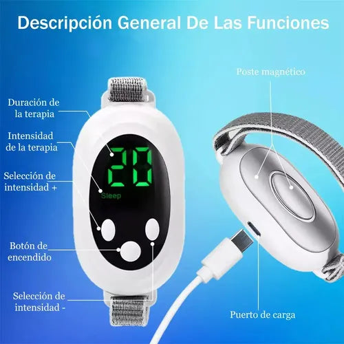 SleepPulse™ | Dispositivo Inteligente para Relajación y Descanso.